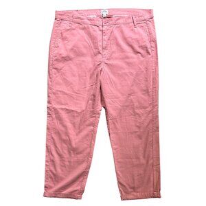 NWT J.CREW Slouchy Boyfriend Chino Pants in Pink Blush SZ 16
